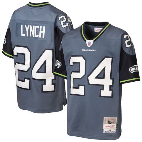 Youth Mitchell & Ness Marshawn Lynch Blue Seattle Seahawks Legacy Jersey