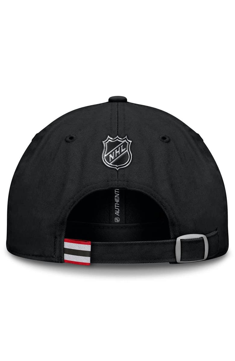 FANATICS Men's Fanatics Black New Jersey Devils Authentic Pro Prime Adjustable Hat, Alternate, color, Black