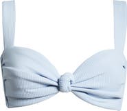 MONTCE Hayden Knotted Rib Bikini Top