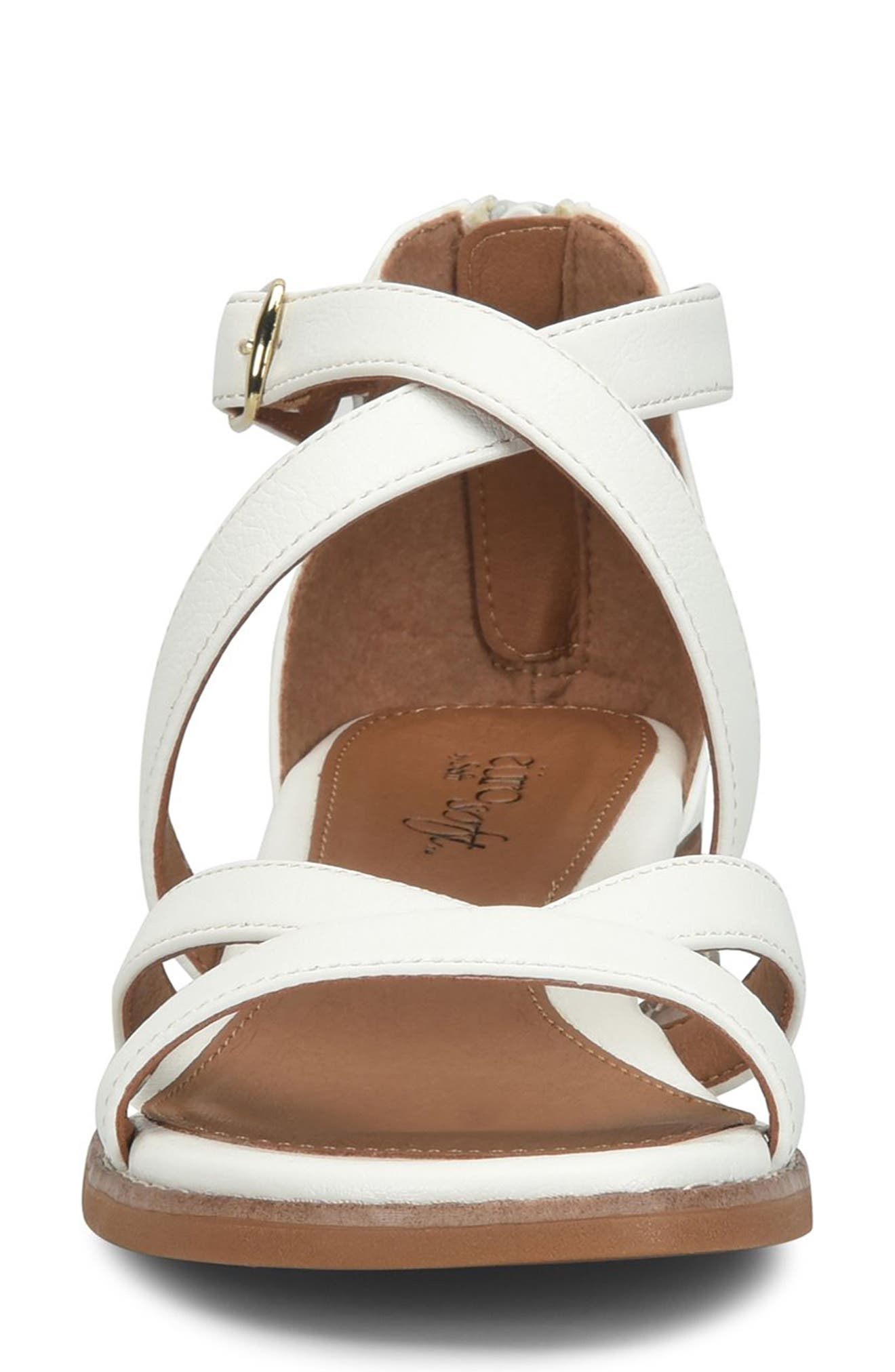 Mysti Sandal, Alternate, color, WHITE