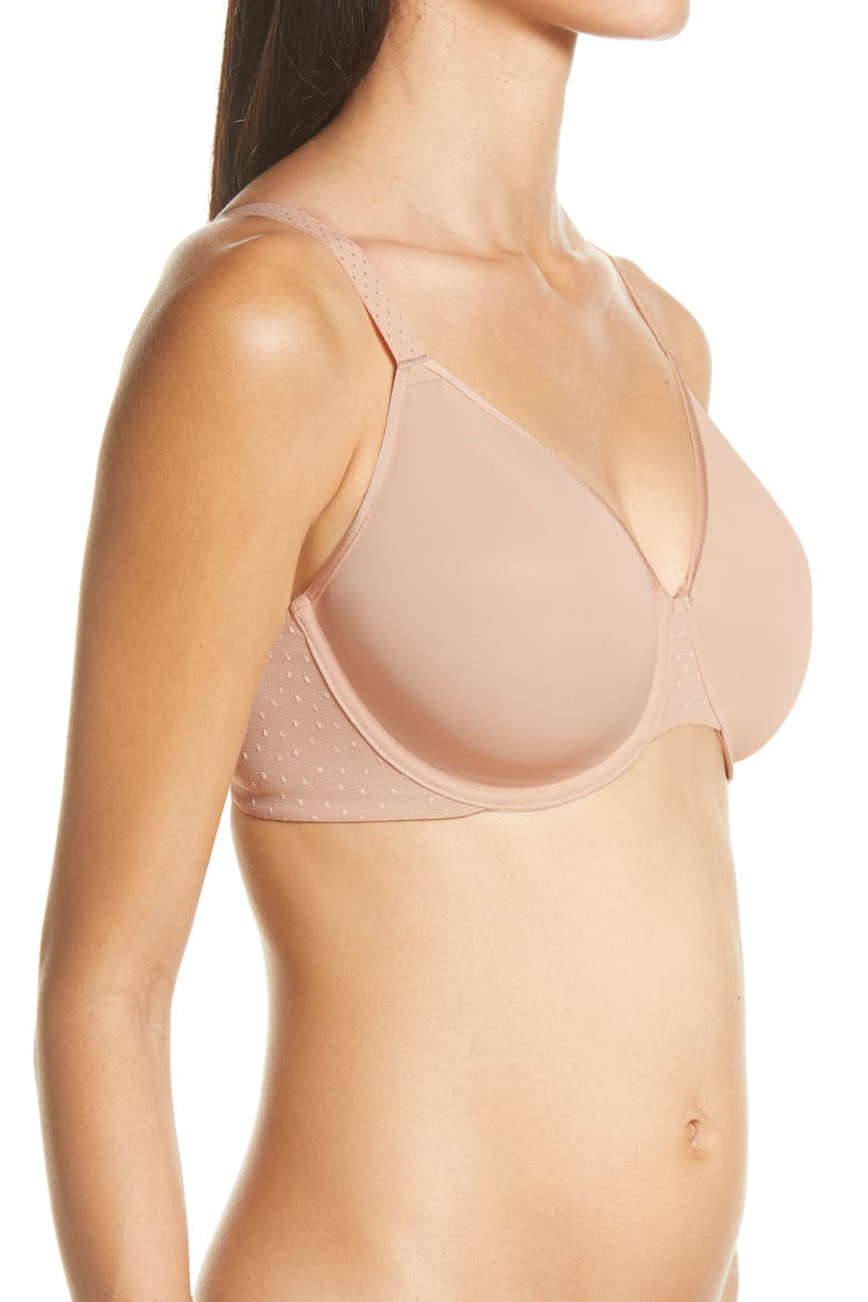 Back Appeal™ Underwire Minimizer Bra, Alternate, color, ROSE DUST