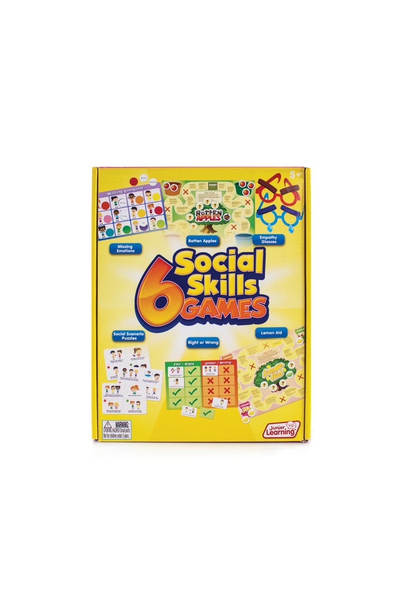 6 Social Skills Games, Main, color, Multicolored