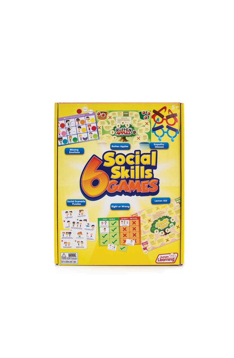 Junior Learning 6 Social Skills Games, Main, color, Multicolored