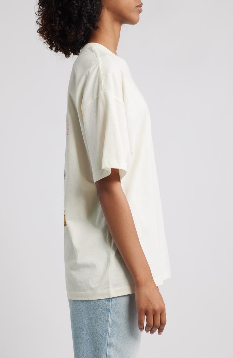 GOLDEN HOUR Cowboy Collage Cotton Graphic T-Shirt, Alternate, color, Marshmallow