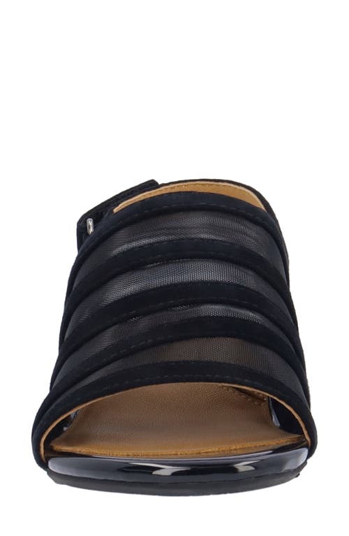 L'amour Des Pieds Elian Slingback Sandal In Black