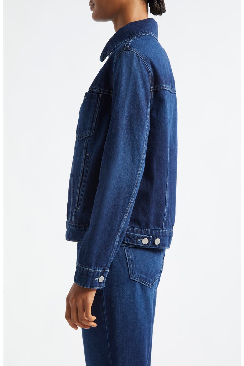 Mack Oversize Denim Jacket, Alternate, color, HARLAN