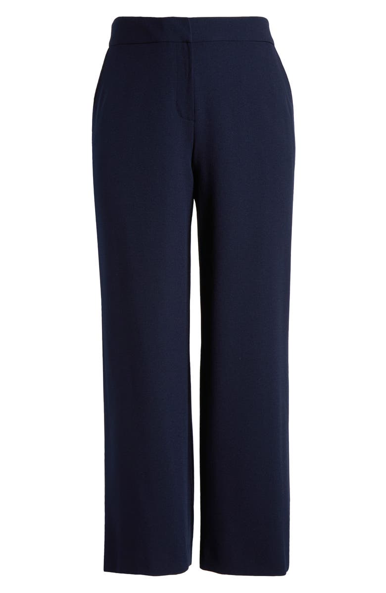 Tahari ASL Wide Leg Pants, Alternate, color, Deep Navy