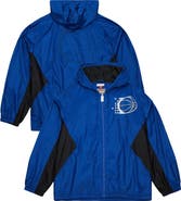 Mitchell & Ness Men's Mitchell & Ness Blue Orlando Magic Playmaker Full-Zip Hooded Windbreaker Jacket