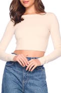 Susana Monaco Scoop Back Crop Top