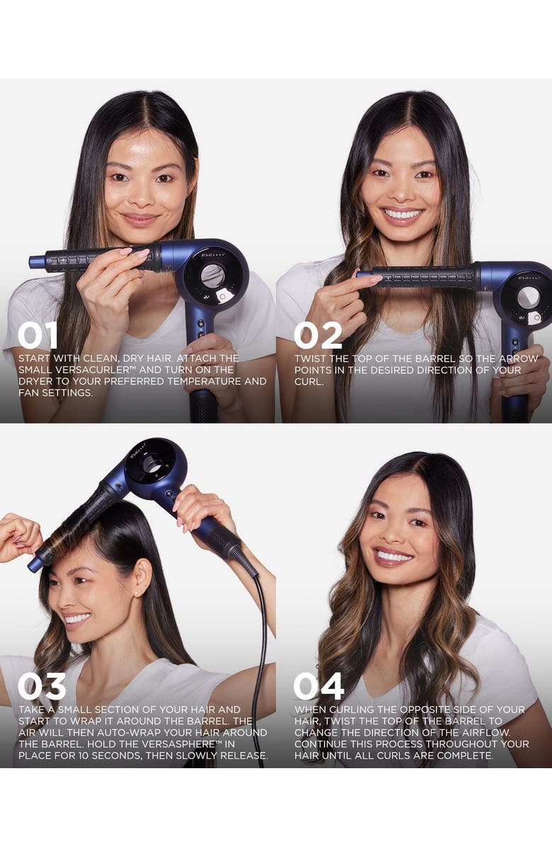 Luxury Brands LLC The Versasphere Pro Air 6-in-1 Multi-Styler, Alternate, color, Blue