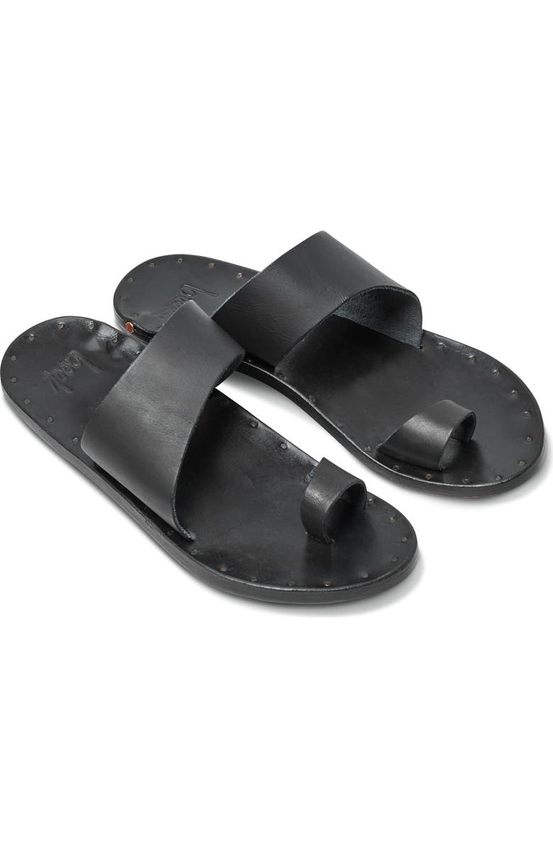 Beek Finch Sandal, Main, color, Black/ Black