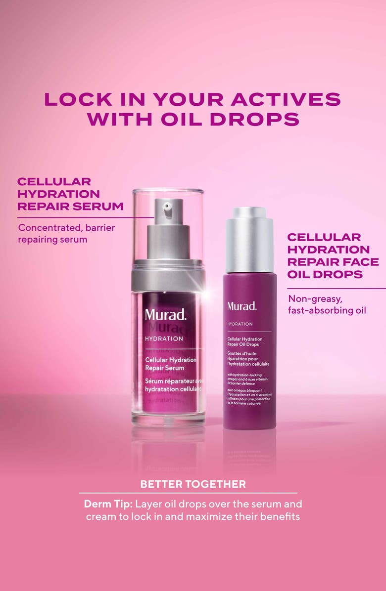 Murad<sup>®</sup> Cellular Hydration Repair Face Oil Drops, Alternate, color, 