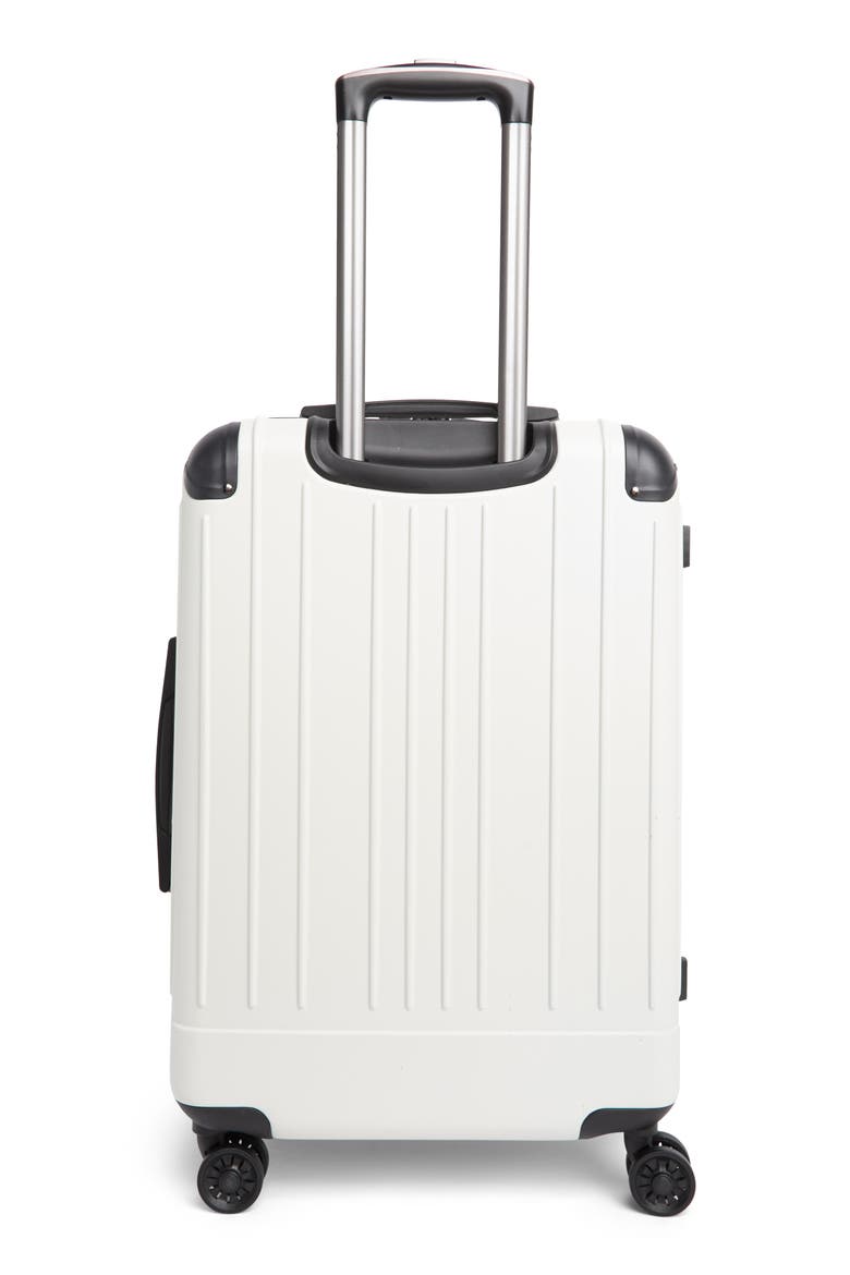 Flying Axis Hardside Spinner Luggage, Alternate, color, COCONUT WHITE