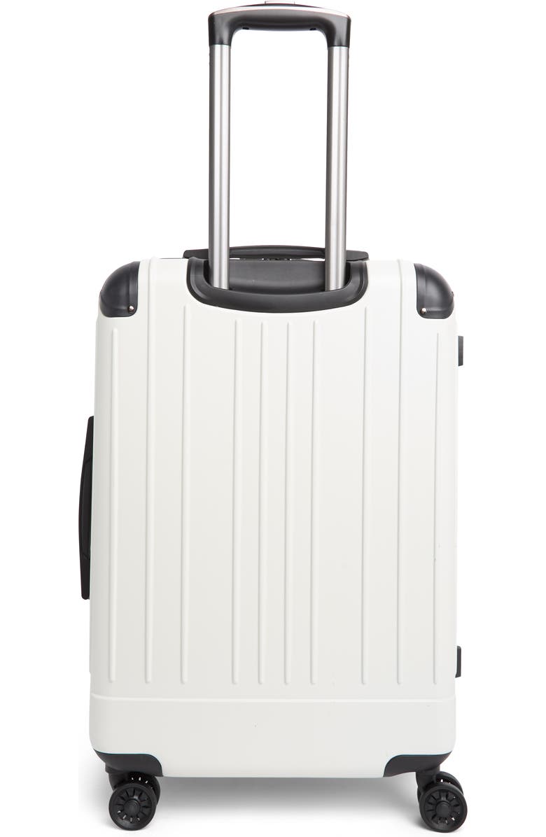 Kenneth Cole Flying Axis 24" Hardside Spinner Luggage, Alternate, color, Coconut White