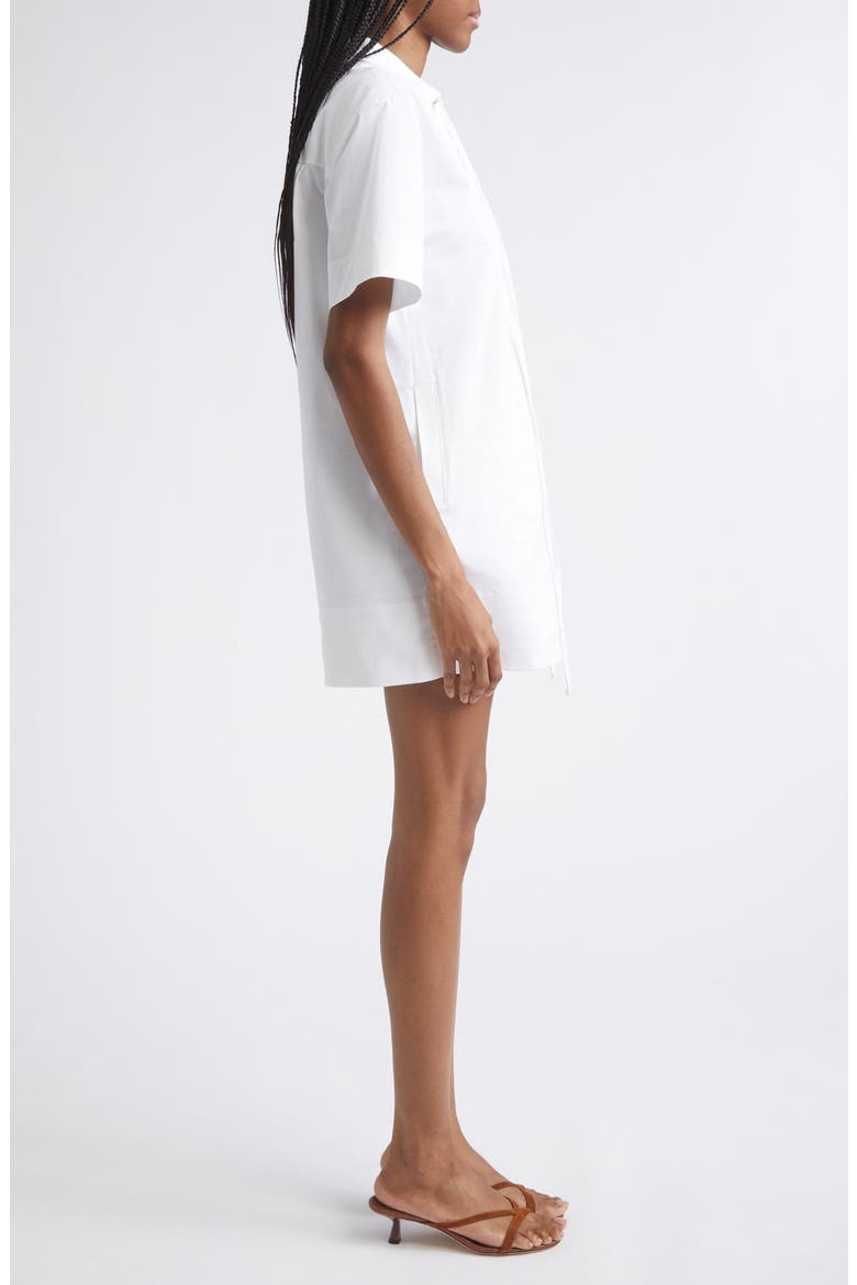 Tove Lace Up Dress, Alternate, color, WHITE