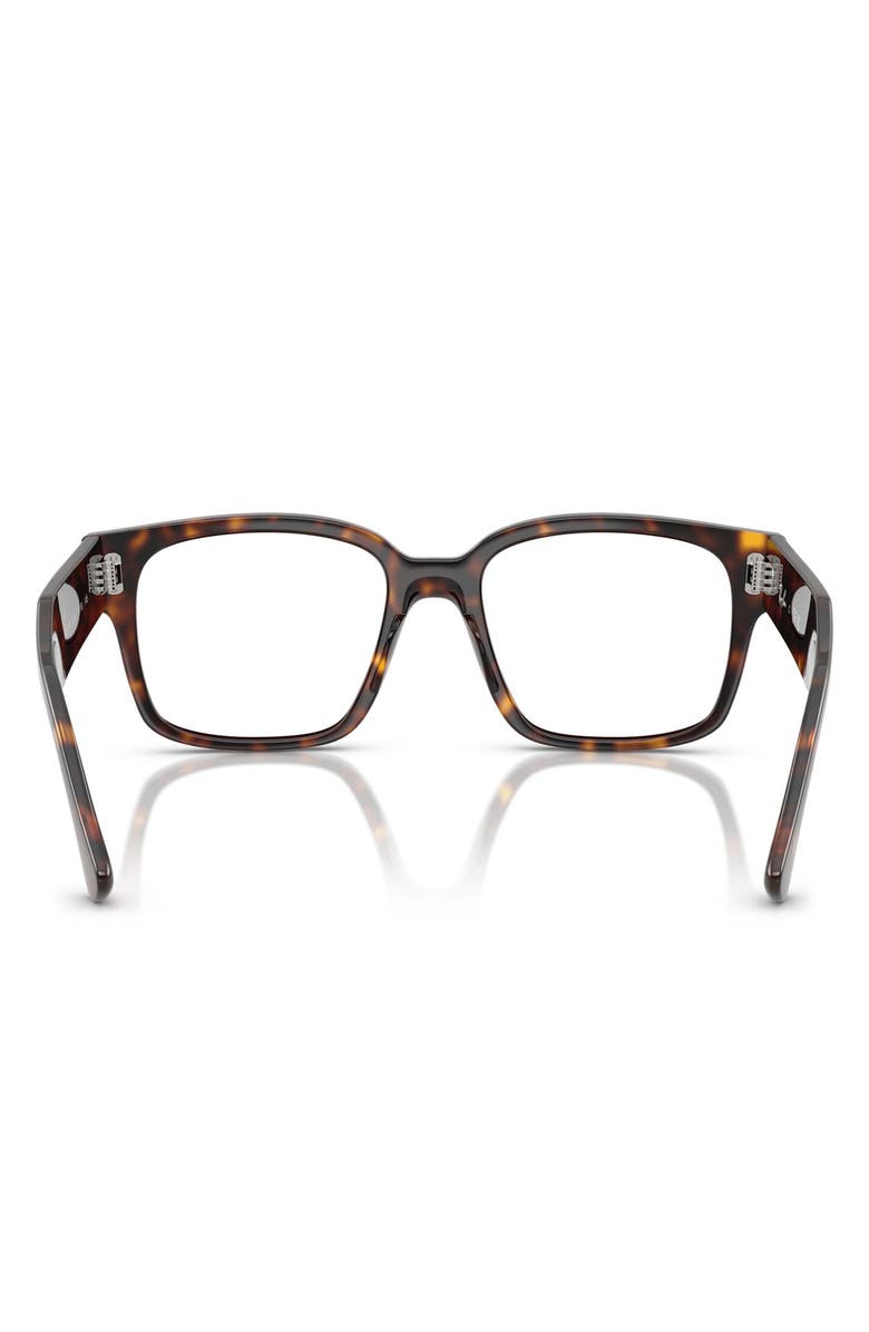 Ray-Ban 53mm Square Optical Glasses, Alternate, color, Havana