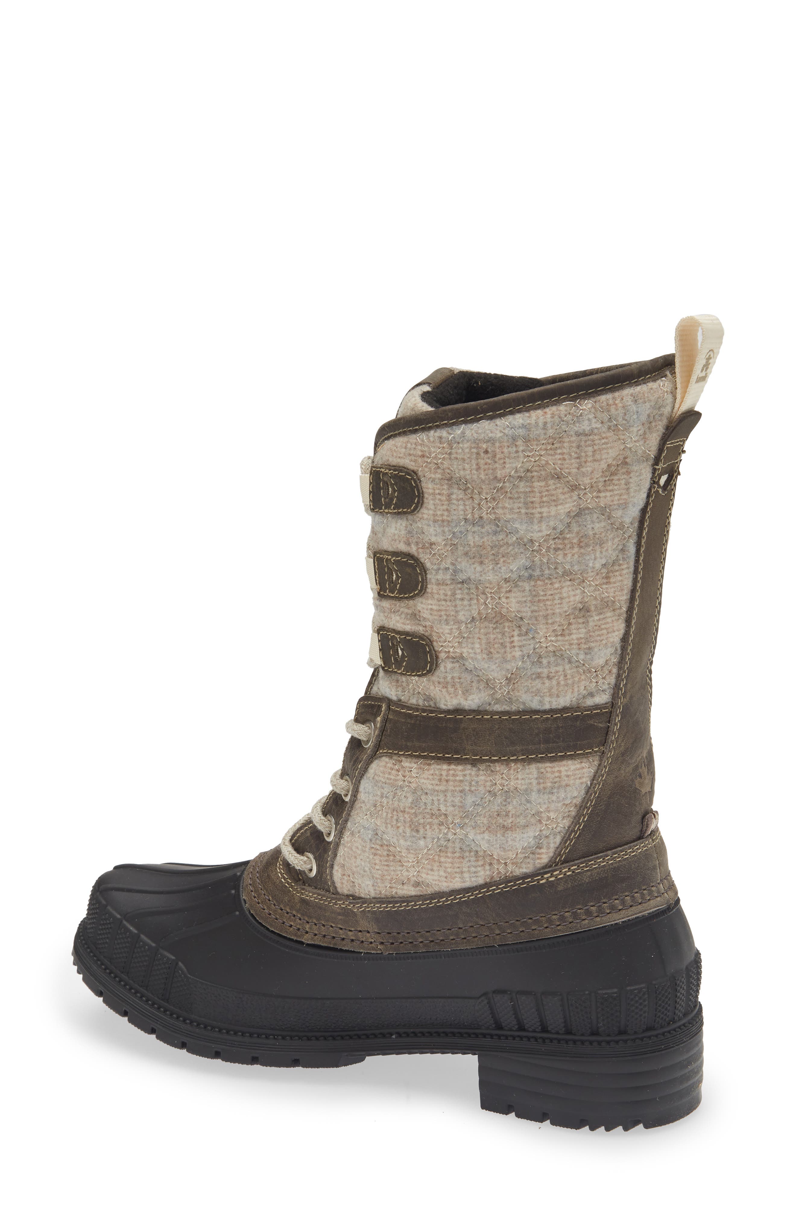 Kamik Sienna 3 Waterproof Lace-Up Boot, Alternate, color, Gray