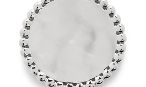 Monica Vinader Deia Pendant Cord Necklace In Sterling Silver