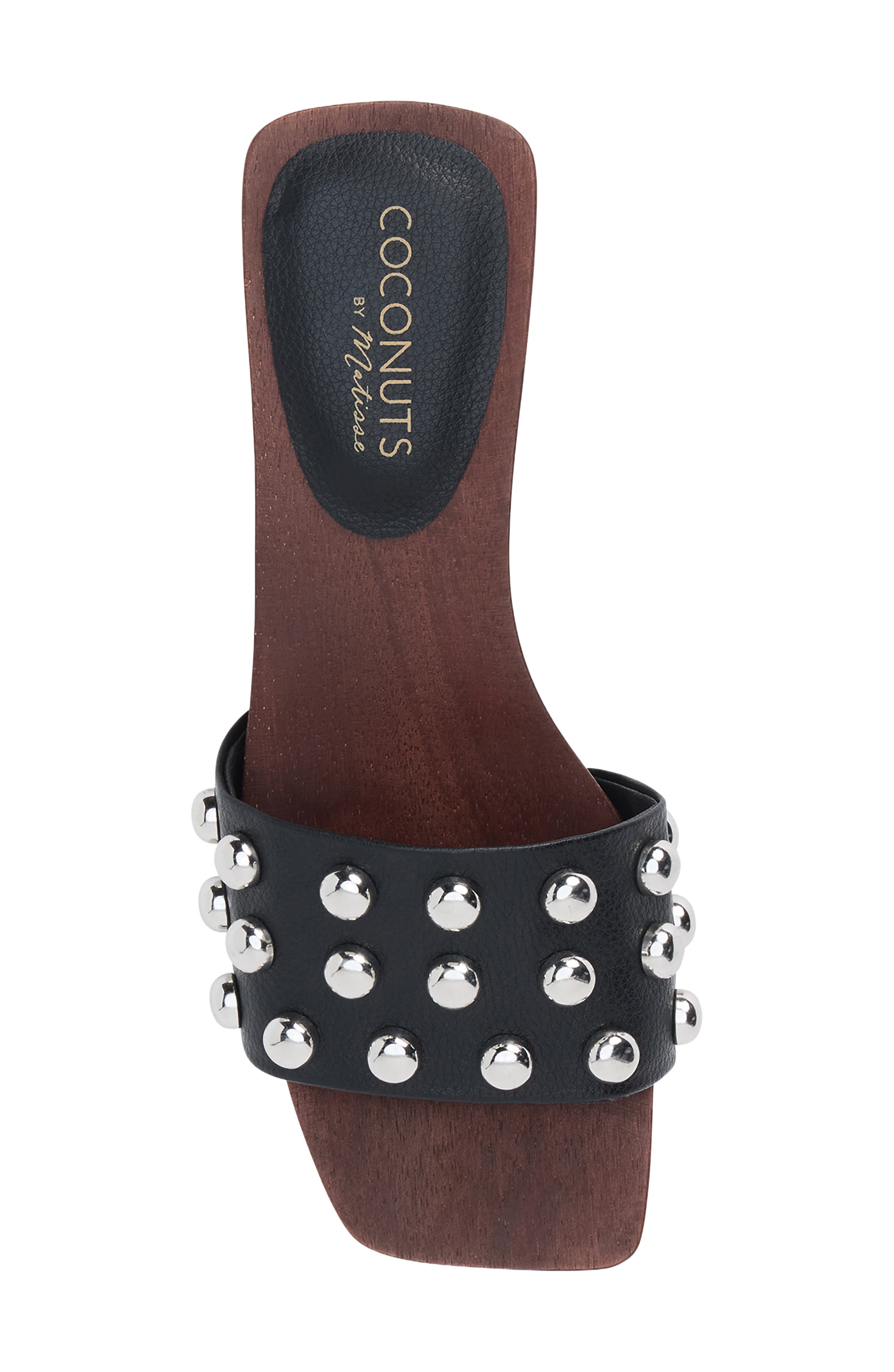 Coconuts by Matisse Fiora Studded Slide Sandal, Alternate, color, 