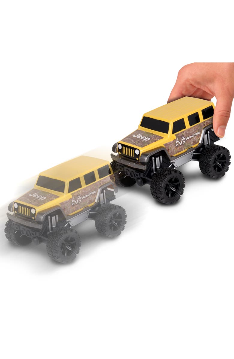 REALTREE Push & Go Ford F150 & Jeep Wrangler, 2 Pack, Alternate, color, Multicolored