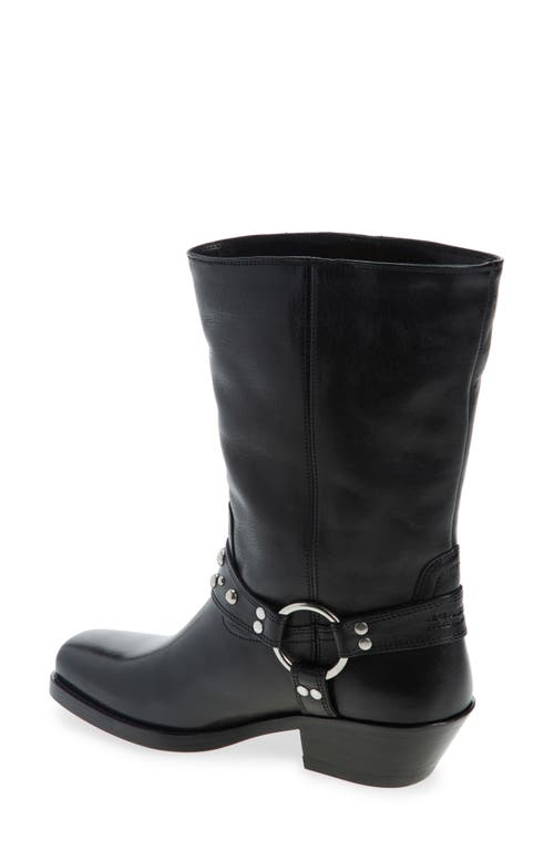 Isabel Marant Antya Leather Cowboy Boots In Black