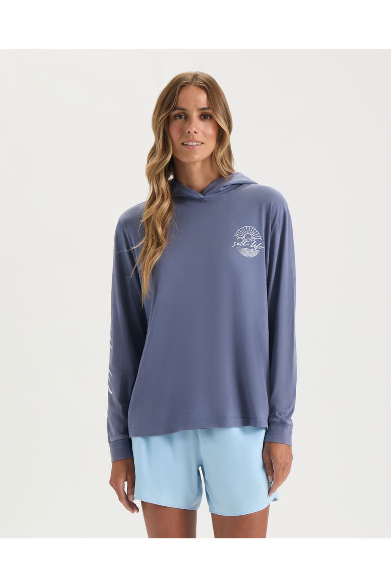 Evershine Salt Wash Hoodie, Main, color, Indigo