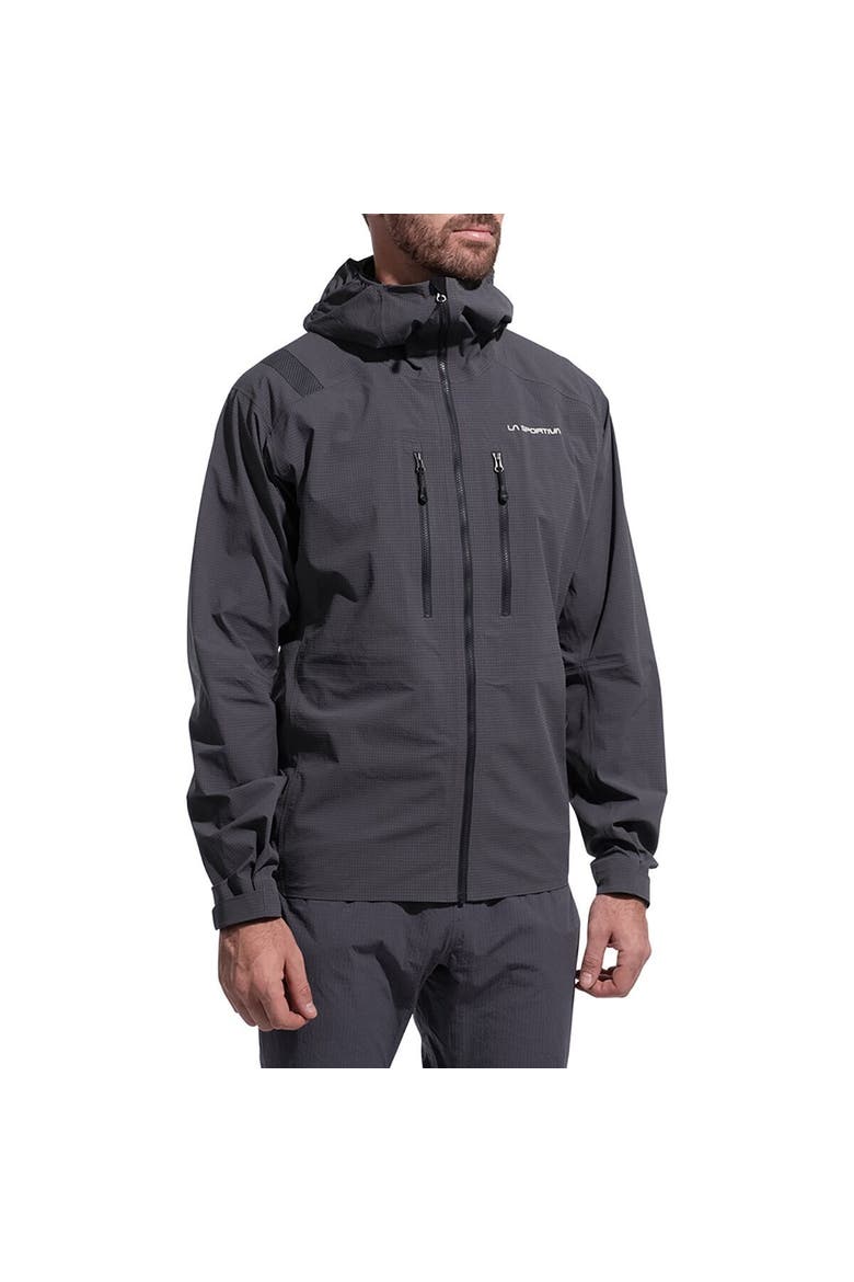Helixir Shell Jacket - Men's, Main, color, Onyx/Chalk