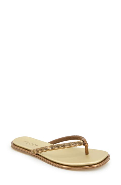 Wynwood Crystal Strap Flip Flop (Women)