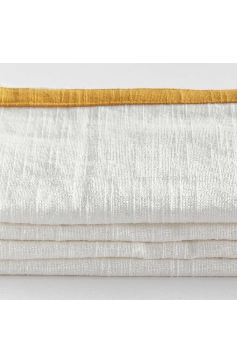 Napa Home & Garden Connor Dinner Napkins Set Of 4, Alternate, color, Yellow