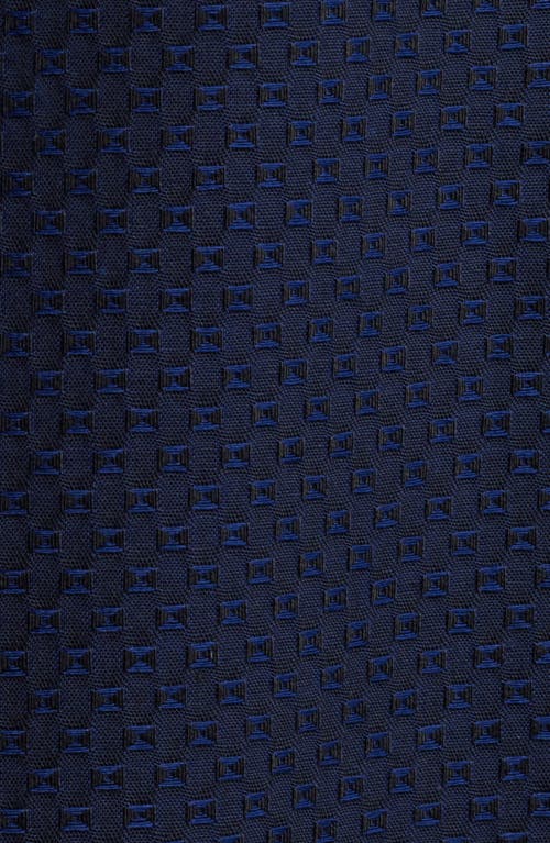 Robert Barakett Matthew Textured Button-up Shirt In Navy