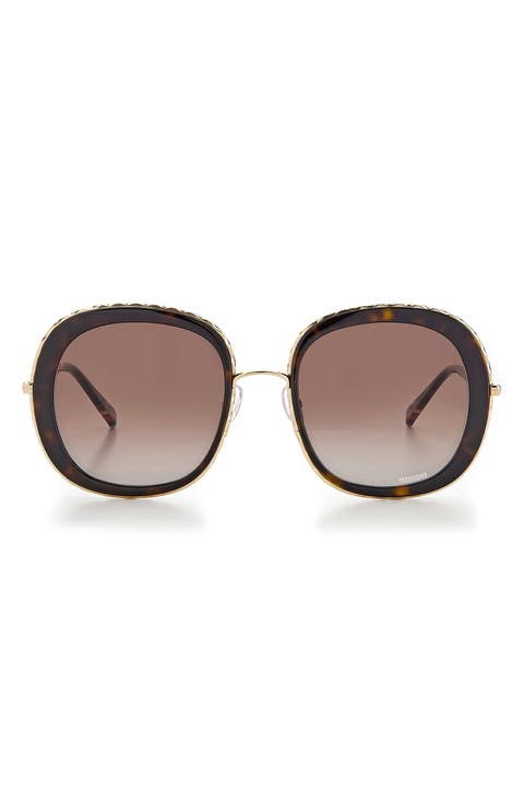 53mm Round Sunglasses