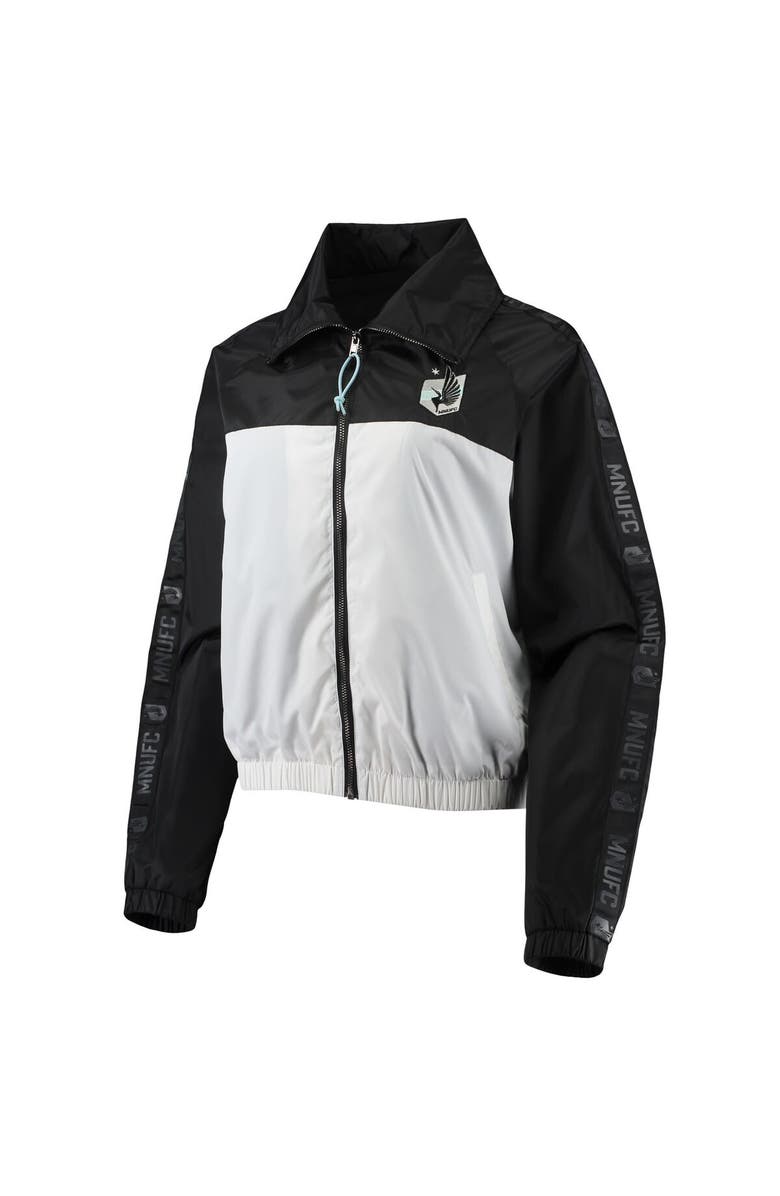 THE WILD COLLECTIVE Women's The Wild Collective Black Minnesota United FC Anthem Full-Zip Jacket, Alternate, color, 