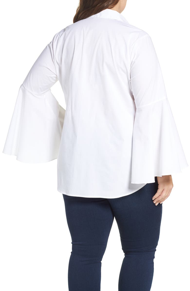Vince Camuto Bell Sleeve Shirt, Alternate, color, 