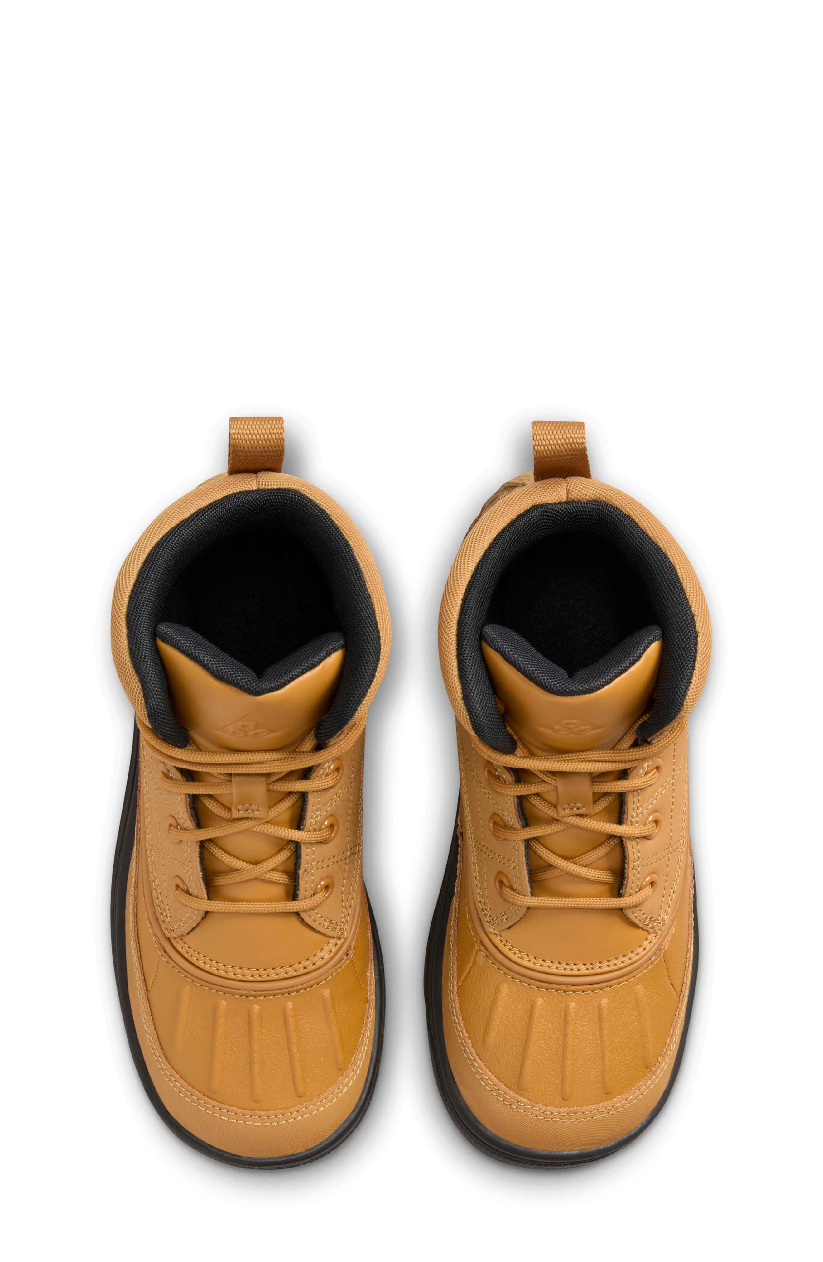 Nike Kids' Woodside 2 ACG Boot, Alternate, color, Wheat/ Black