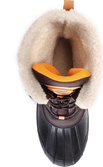 Arctic Waterproof Faux-Fur Lined Duck Toe Snow Boot