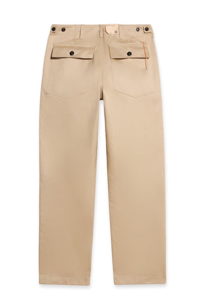 Newfatigue Heavyweight Cotton Gabardine Fatigue Pants, Alternate, color, NATURAL
