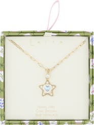 Leith Puffy Star Pendant Necklace