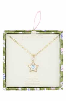 Puffy Star Pendant Necklace