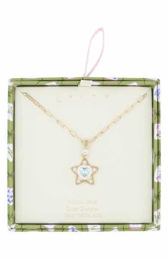 Puffy Star Pendant Necklace