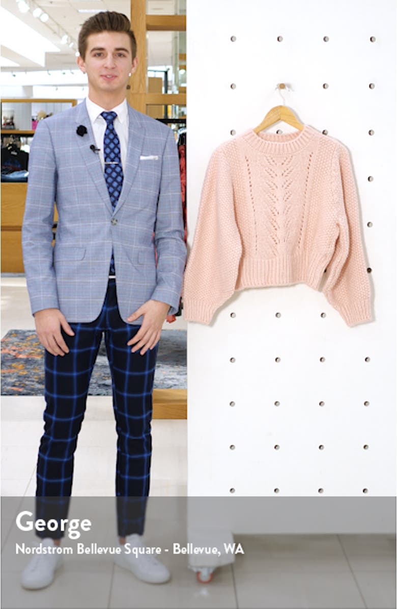 Stitchy Crop Sweater, sales video thumbnail