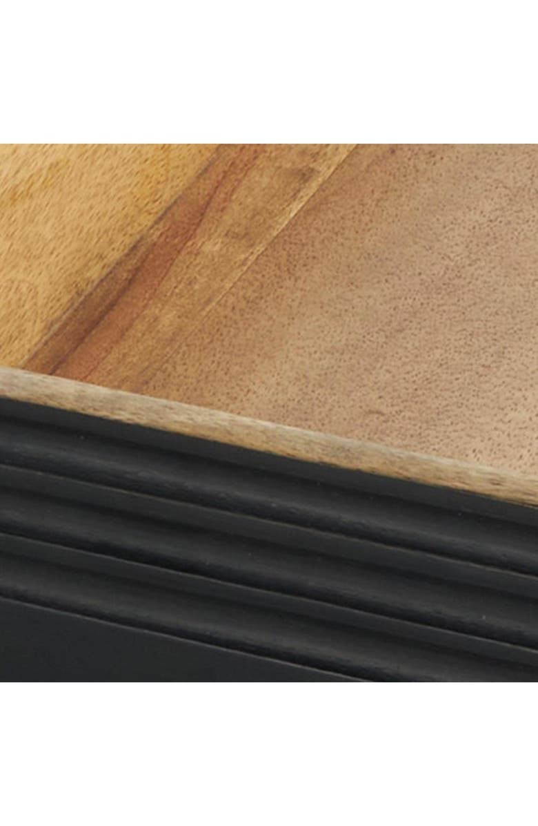 UMA Set of 2 Wooden Trays, Alternate, color, Brown Multi