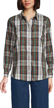 Lands' End No Iron Supima Cotton Long Sleeve Shirt