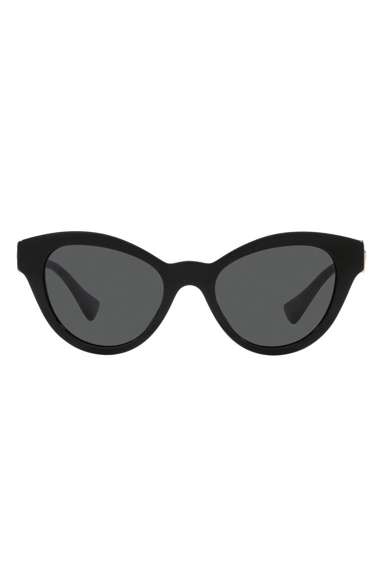 Versace 52mm Cat Eye Sunglasses, Main, color, 