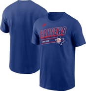 Nike Men's Nike  Royal Texas Rangers Cooperstown Collection Retro T-Shirt