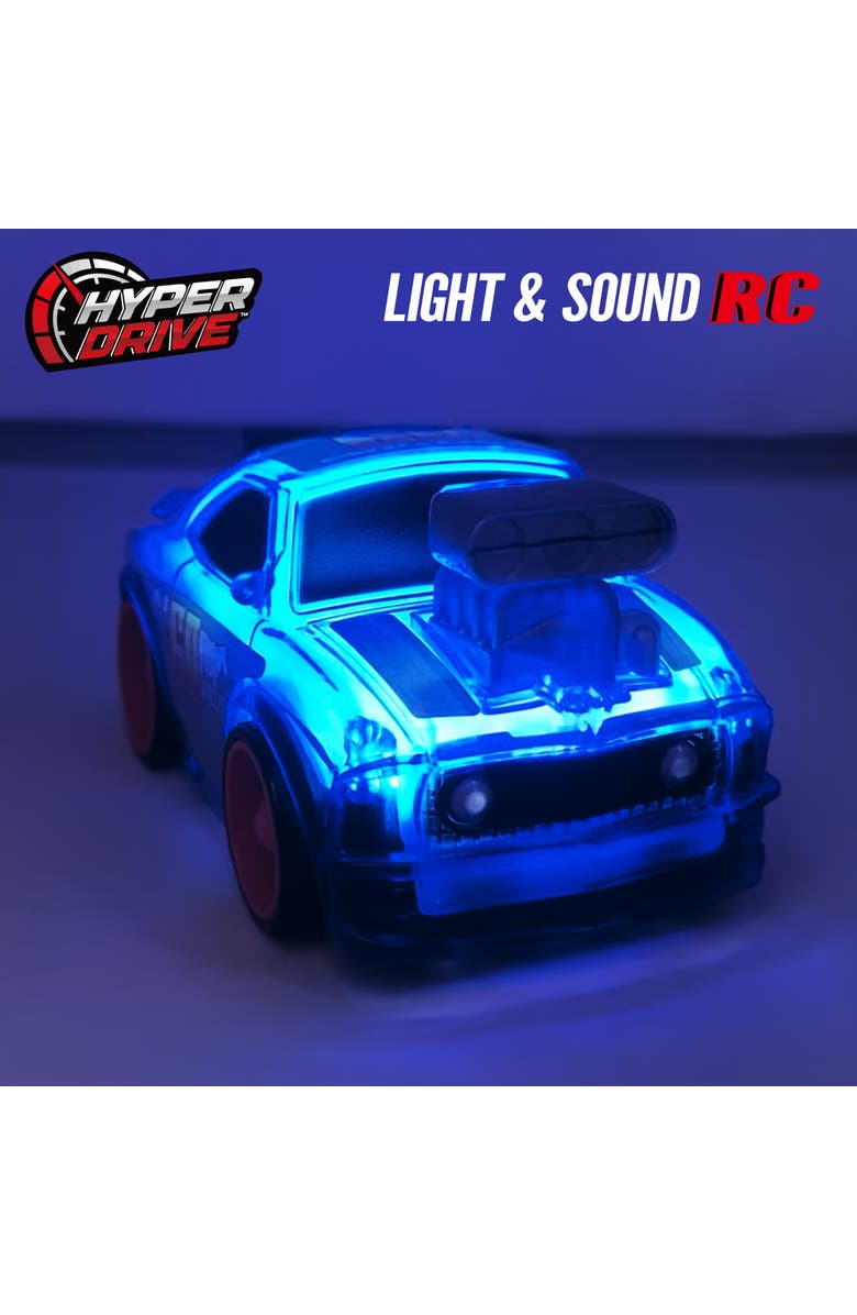 Hyper Drive Light & Sound RC Car, Alternate, color, Multicolored