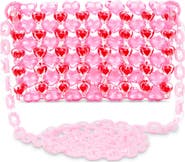 Iscream Kids' Heart Beaded Crossbody Bag