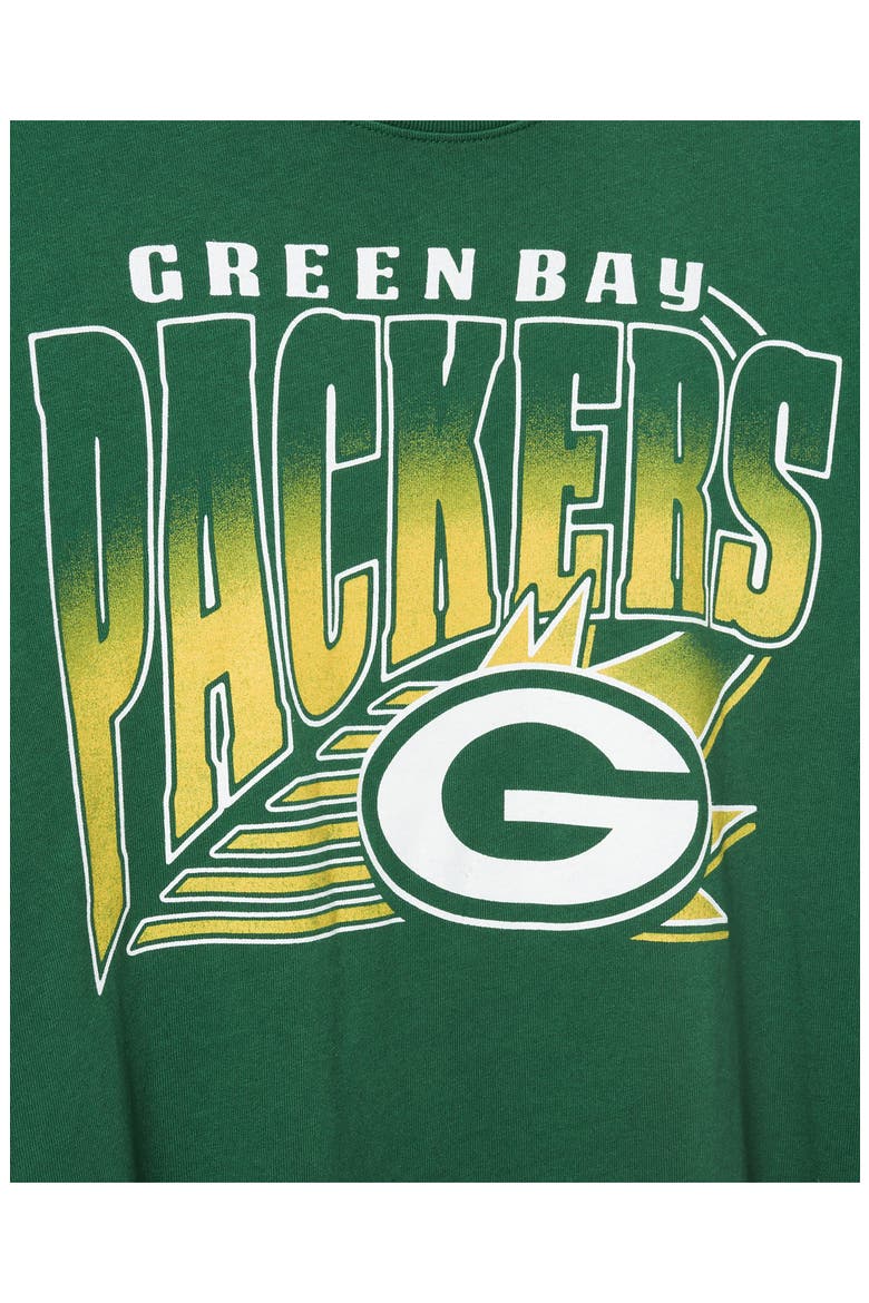 Green Bay Packers Vintage-Inspired Graphic T-Shirt, Alternate, color, HUNTER