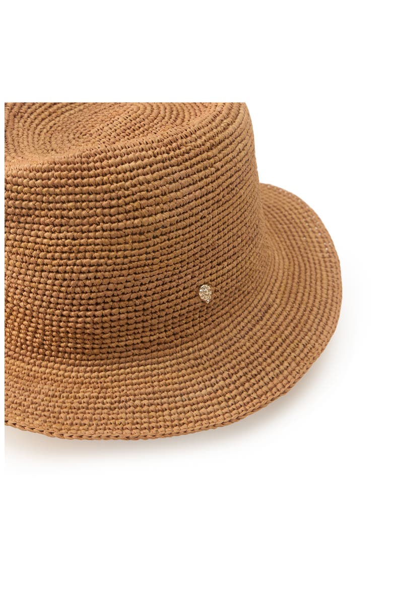 Jordan Raffia Fedora, Alternate, color, NOUGAT