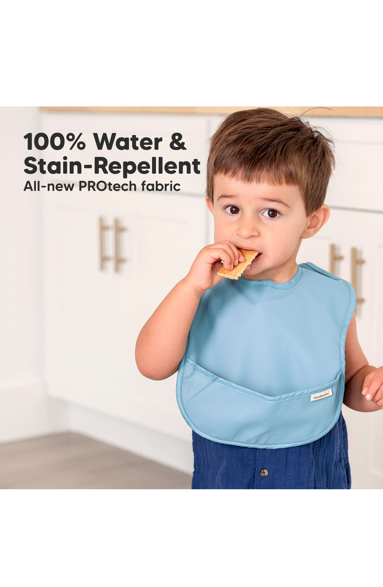 KeaBabies 3-Pack Presto Waterproof Bibs, Alternate, color, Basics