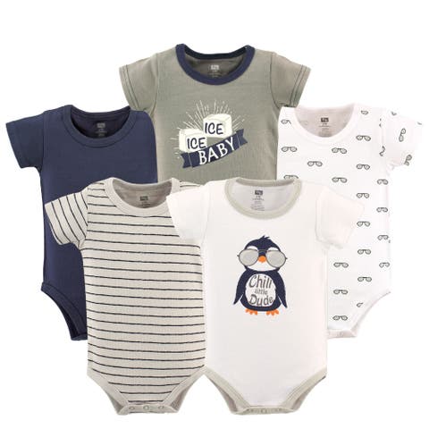 Essential Cotton Bodysuits 5-Piece Set